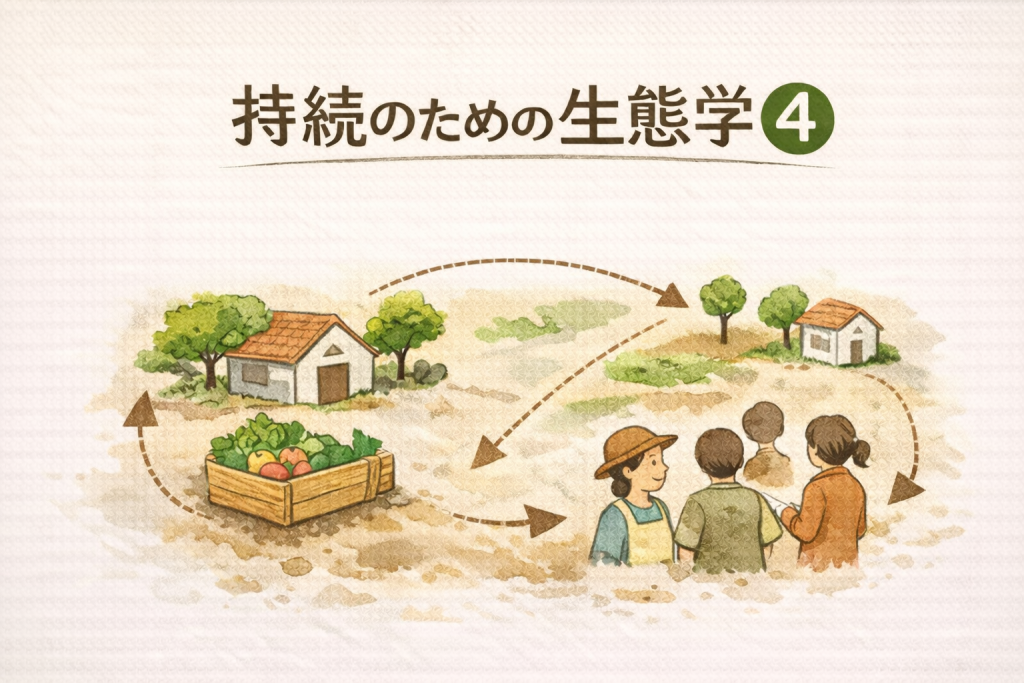 持続のための生態学④圃場外のつながり