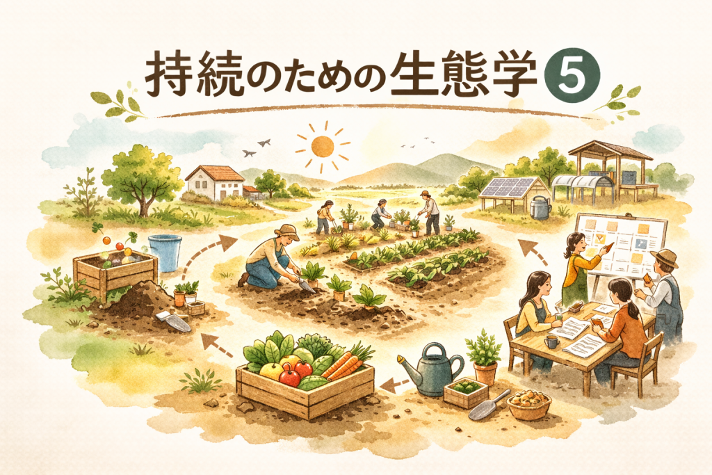 持続のための生態学⑤ 農場と地域間連携